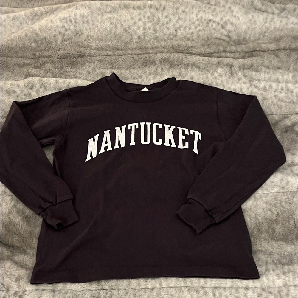 Nantucket Crewneck Youth Long Sleeve